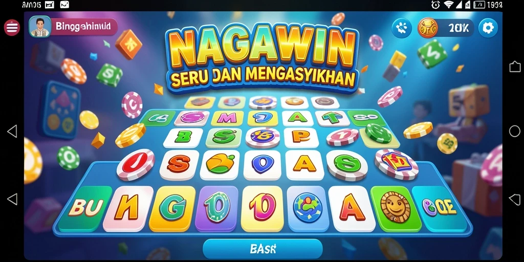 Tampilan gameplay NAGAWIN yang seru dan interaktif.