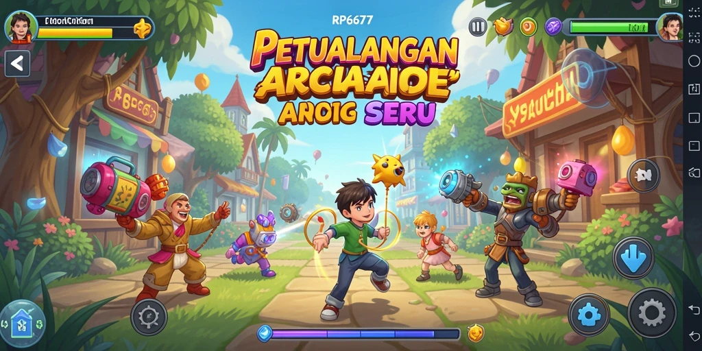 Tampilan menarik dari gameplay RP6677 yang penuh aksi dan tantangan.