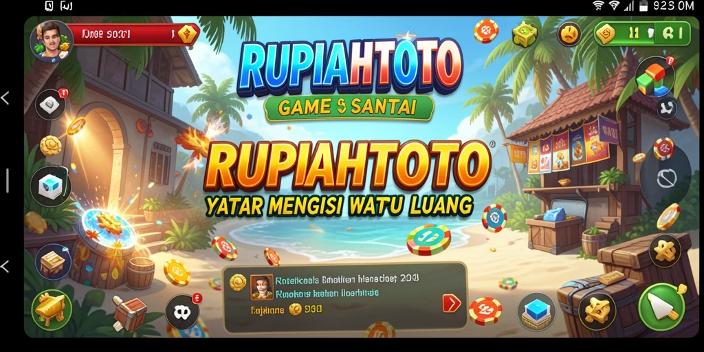 Tampilan menarik dari gameplay RUPIAHTOTO yang santai dan menyenangkan.